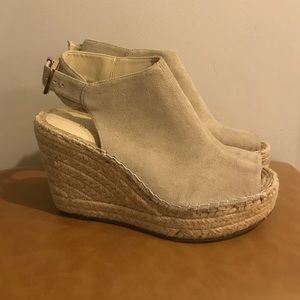 Suede Espadrilles size 7